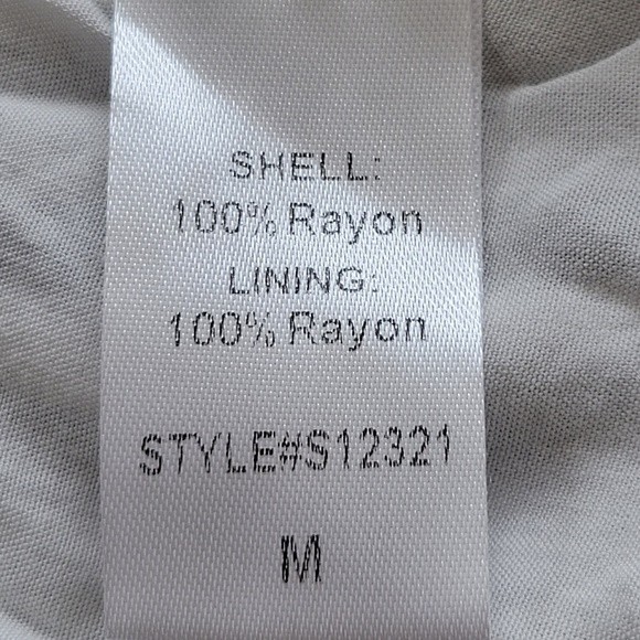 Mustard Seed | Striped Hi-Low Midi Slip Dress Blue White Size M - Picture 7 of 11